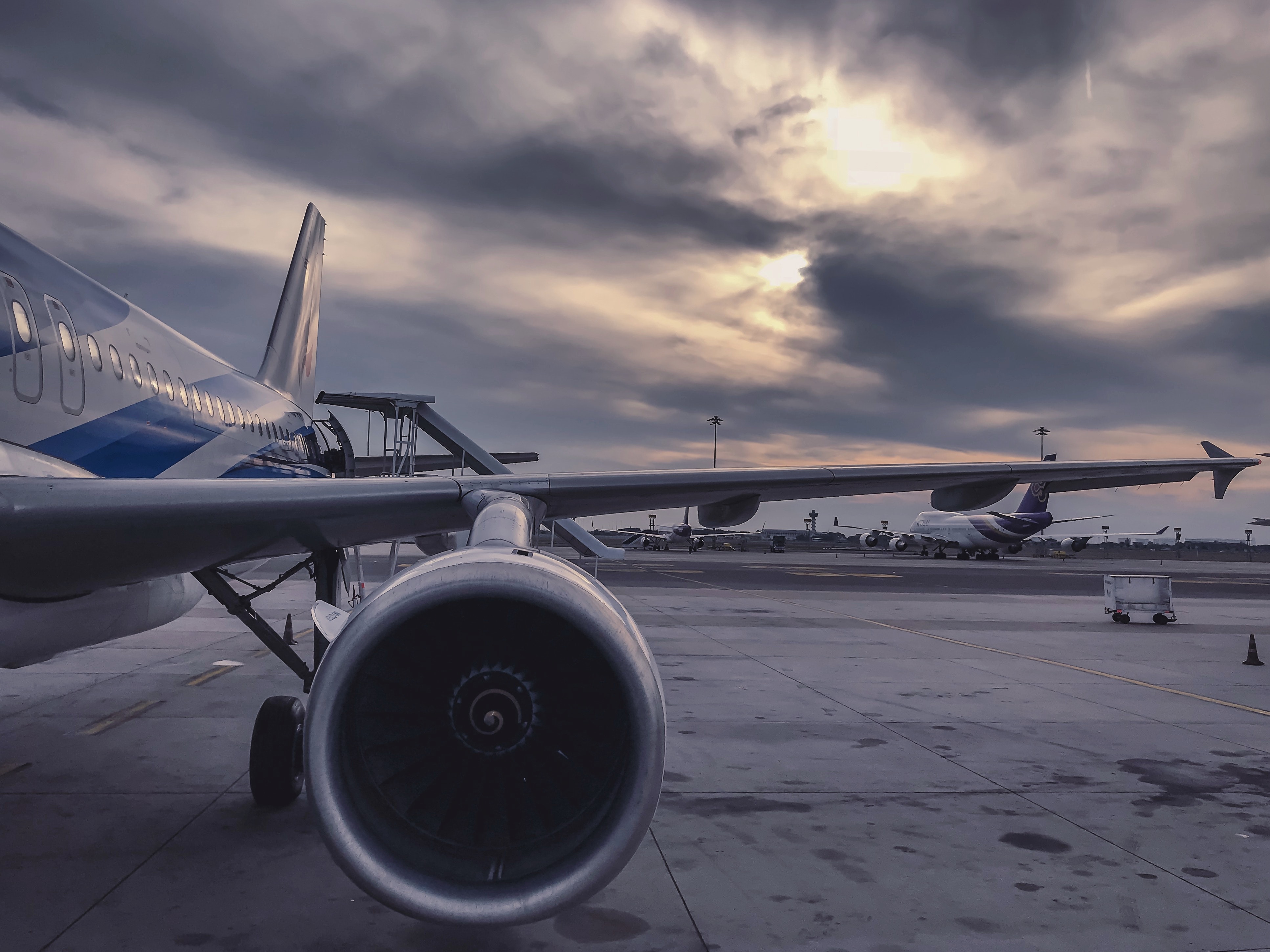 airplane tarmac